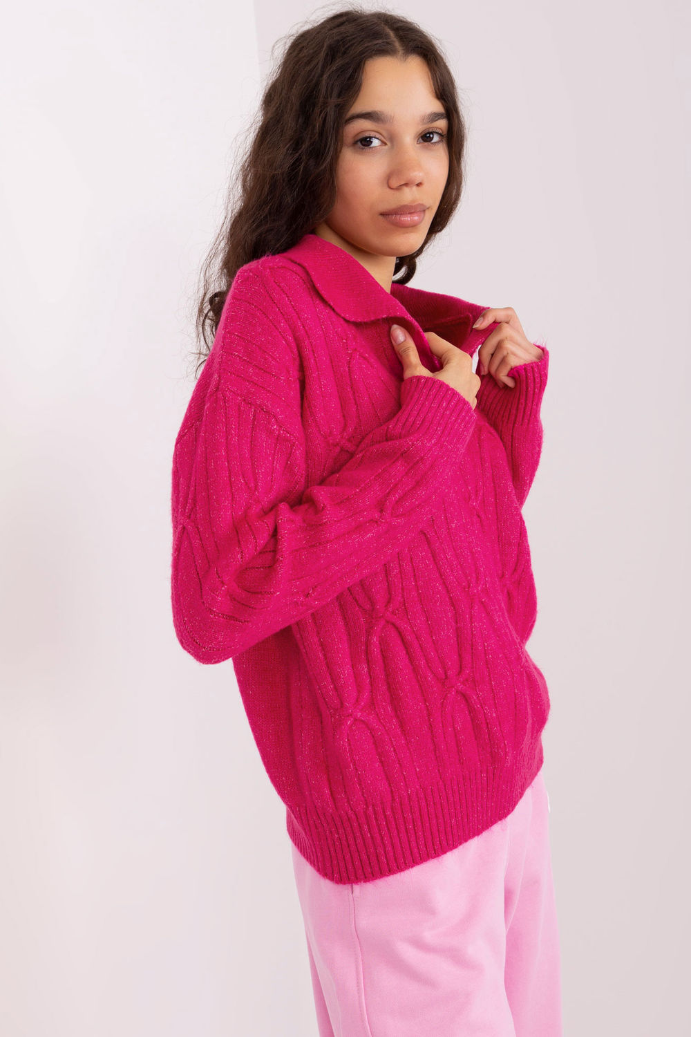 Pull femme AT Chandail Chandail — rosé