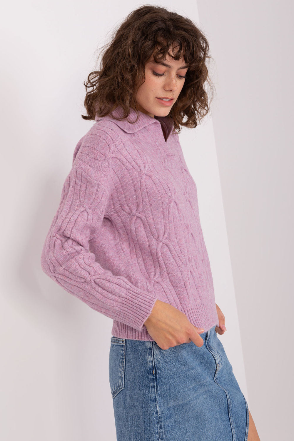Pull femme AT Chandail Chandail — violet
