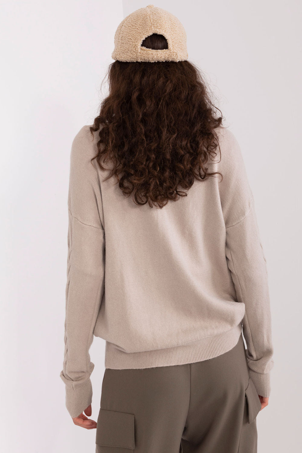 Pull femme AT Chandail Chandail — beige