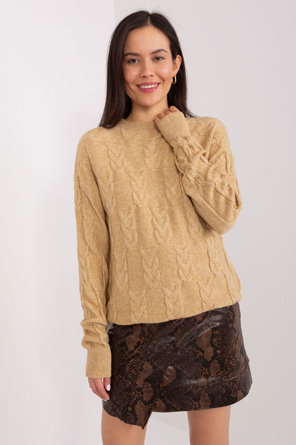 Pull femme AT Chandail Chandail — brun