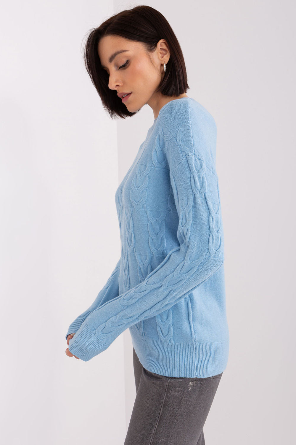 Pull femme AT Chandail Chandail — bleu