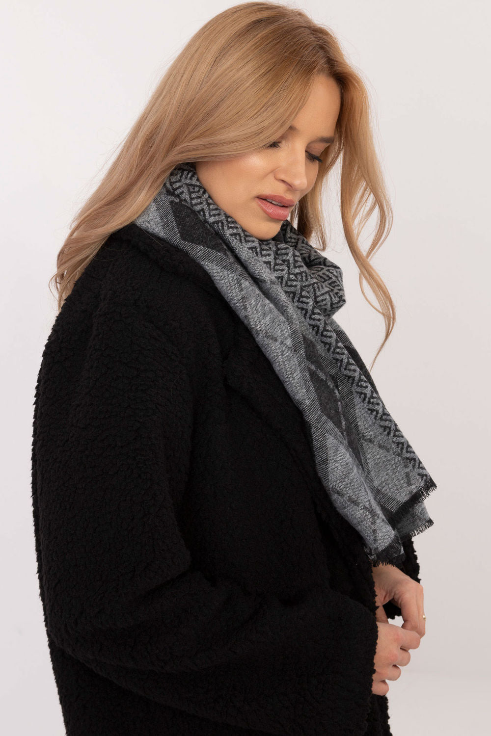 Foulard femme AT — noir