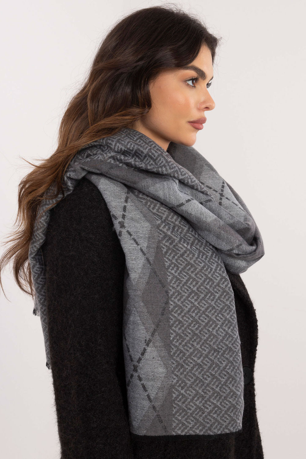 Foulard femme AT — gris