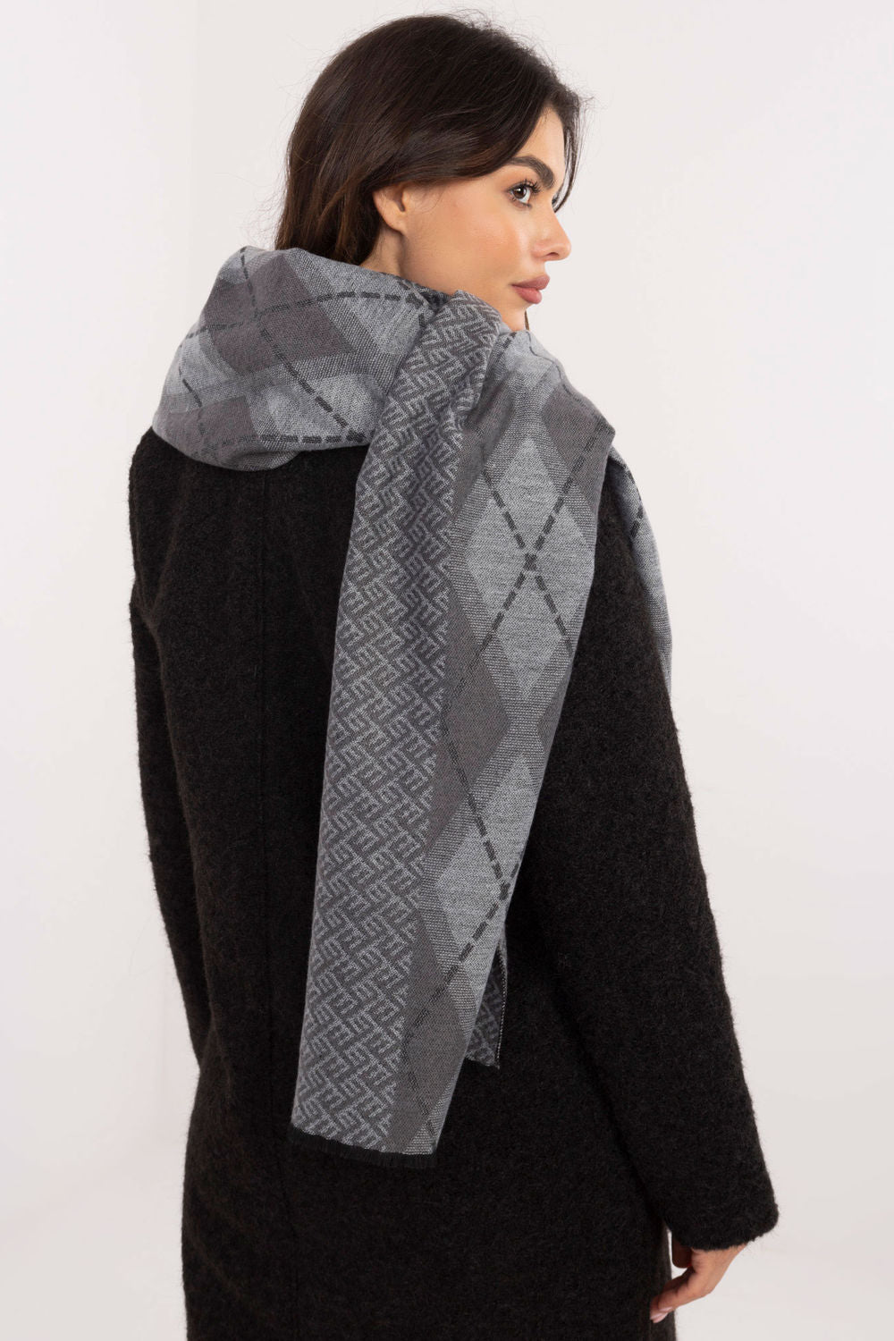 Foulard femme AT — gris