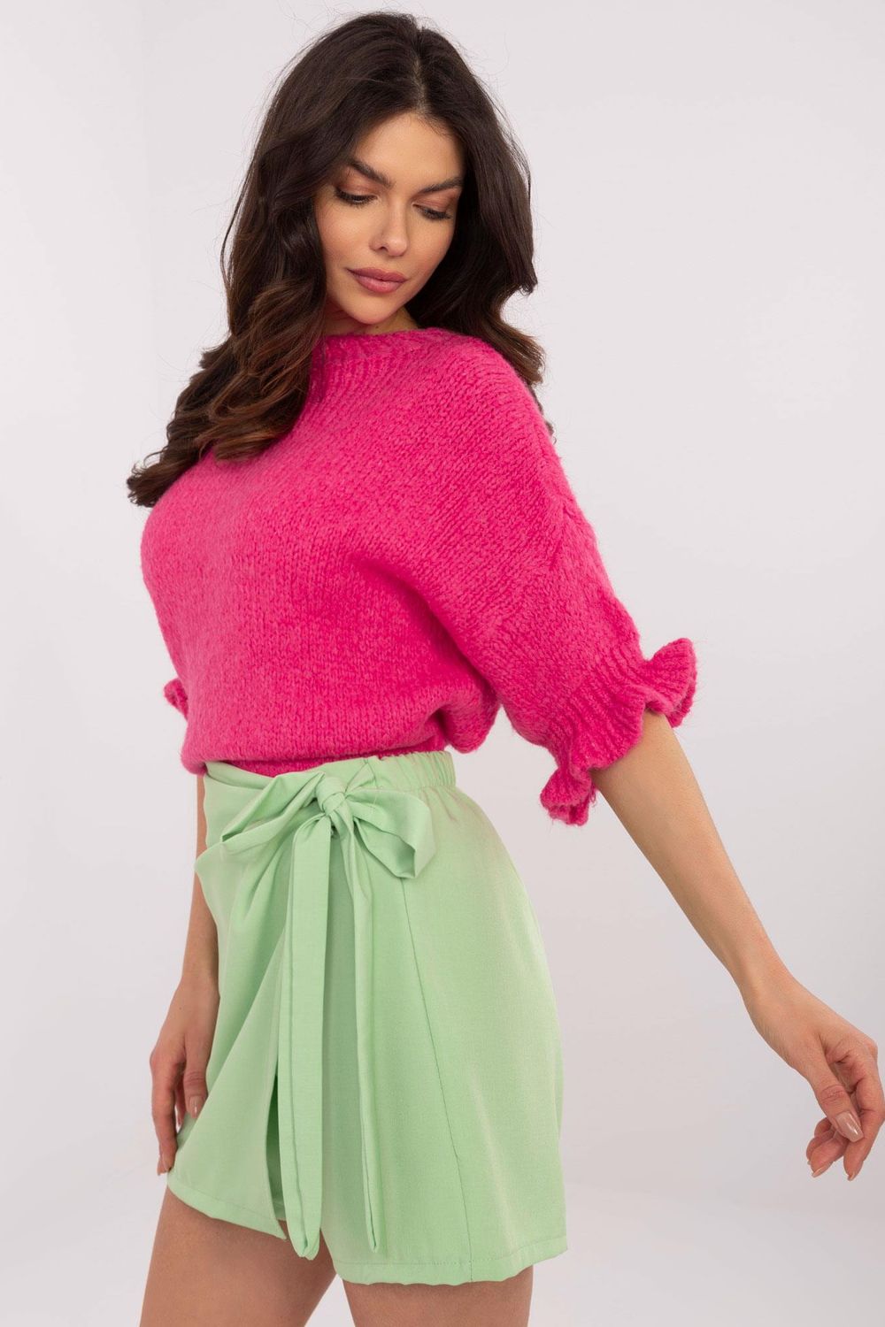 Pull femme Italy Moda Chandail Chandail — rosé