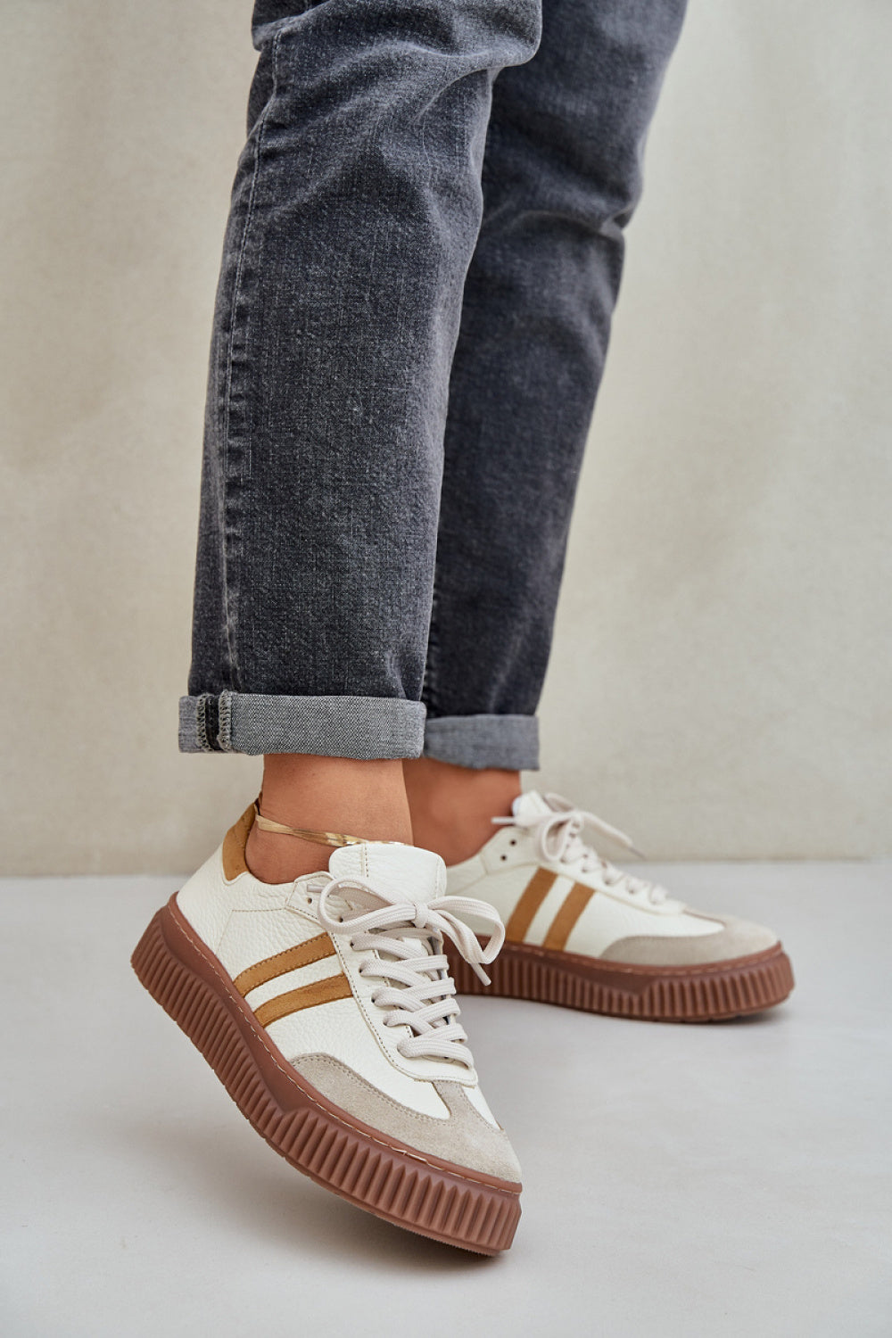 Chaussures de sport femme Step in style — beige