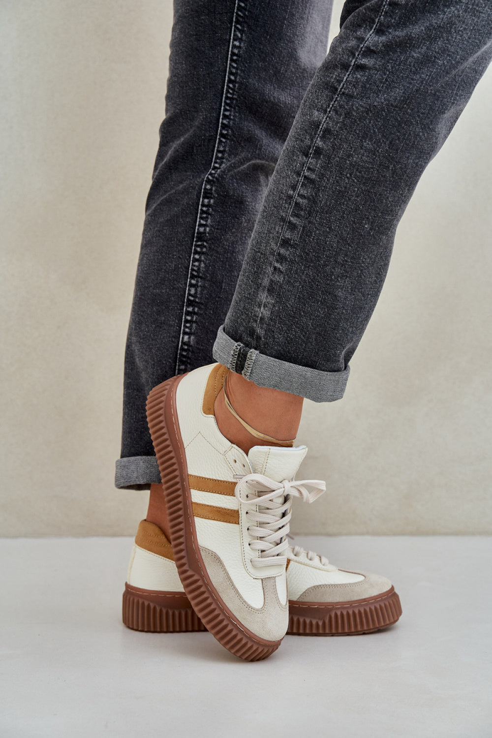 Chaussures de sport femme Step in style — beige