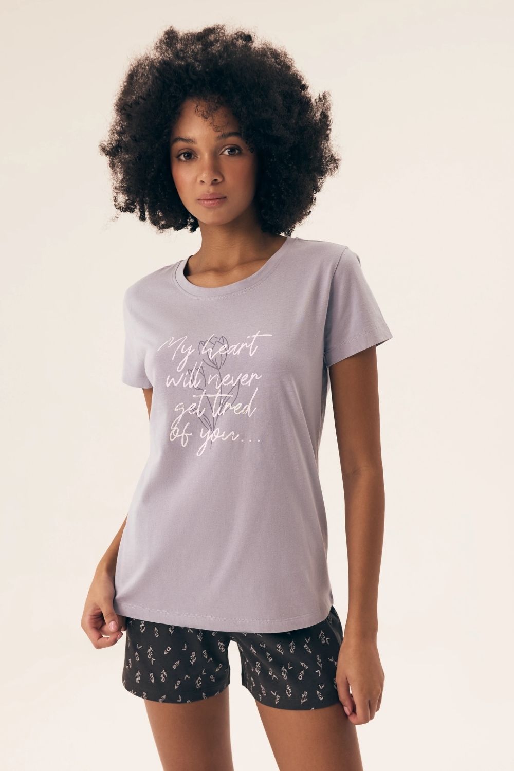 Pyjama femme Henderson — violet