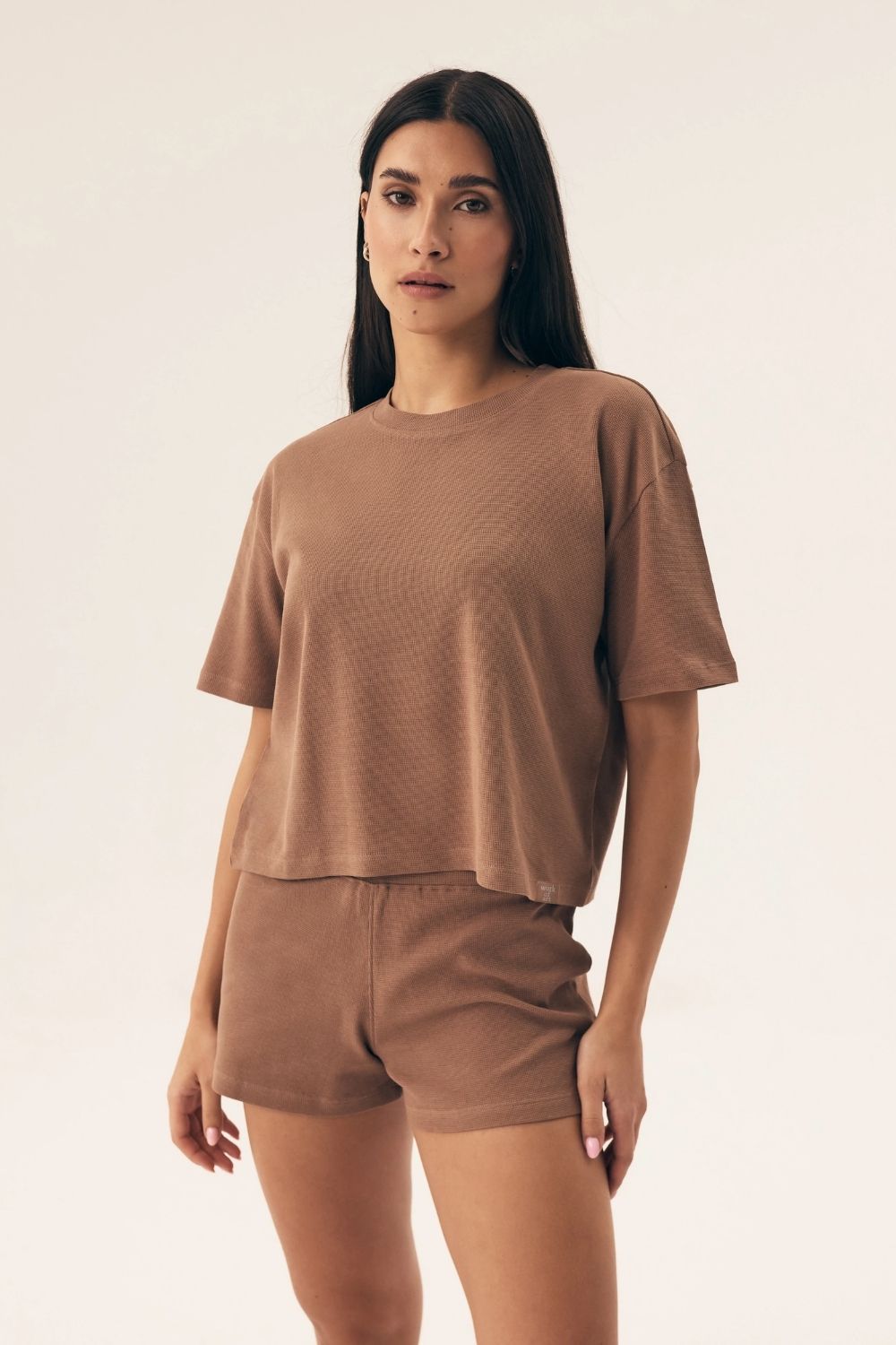 Pyjama femme Henderson — brun