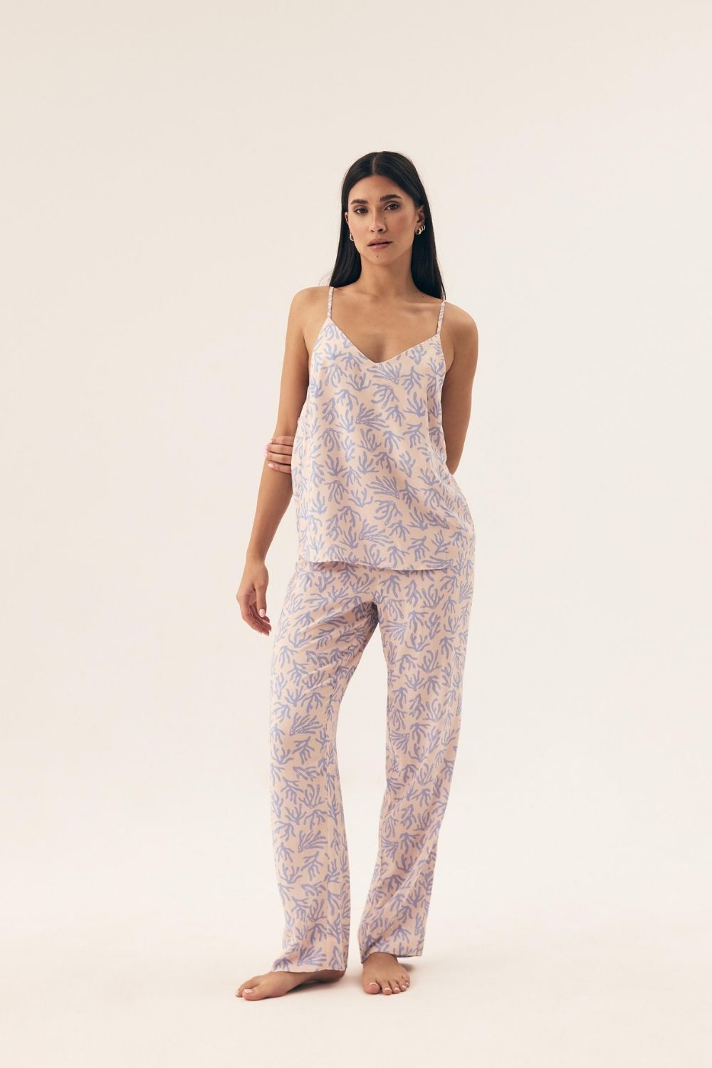 Pyjama femme Henderson — bleu