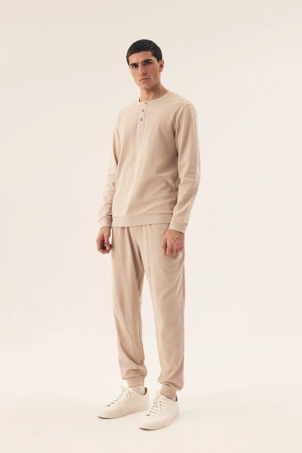 Pyjama homme Henderson — beige