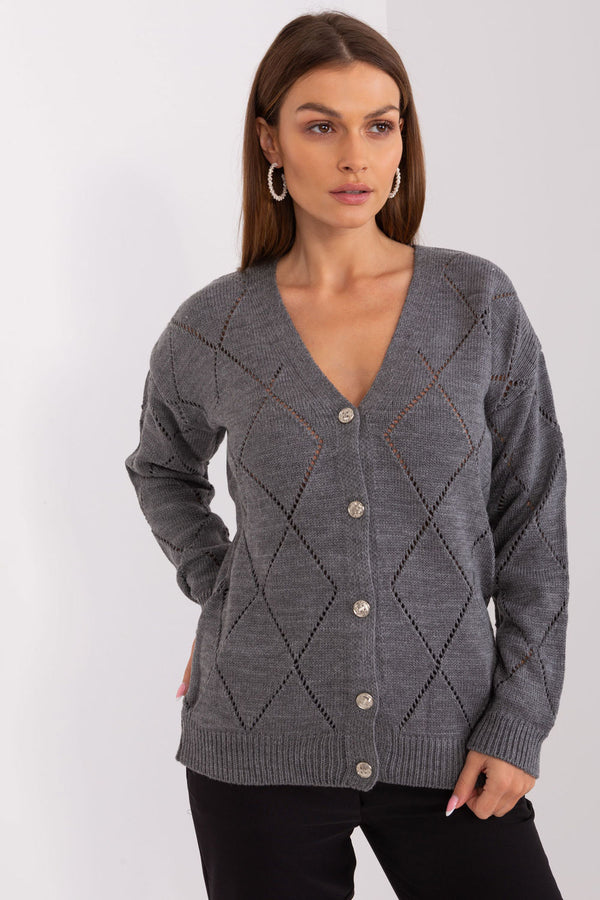 Cardigan femme Rue Paris — gris
