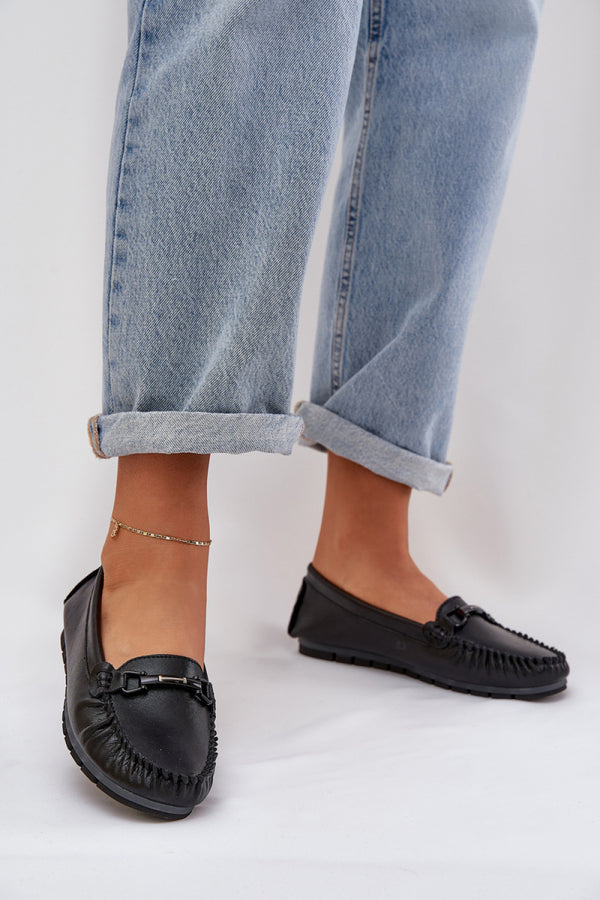 Moccasins femme Step in style — noir