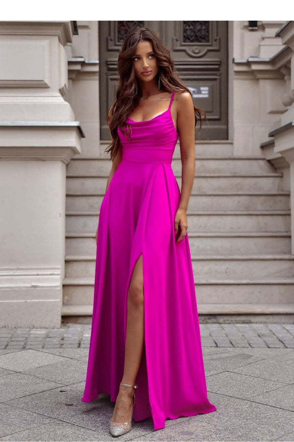 Robe femme With You Longue Longue — rosé