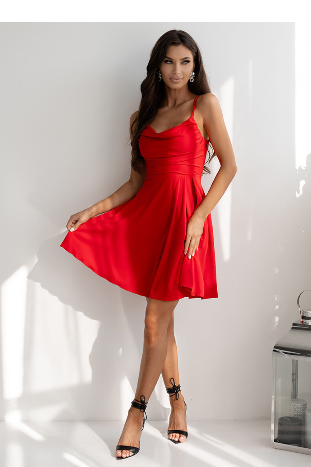 Robe femme With You Courte Courte — rouge