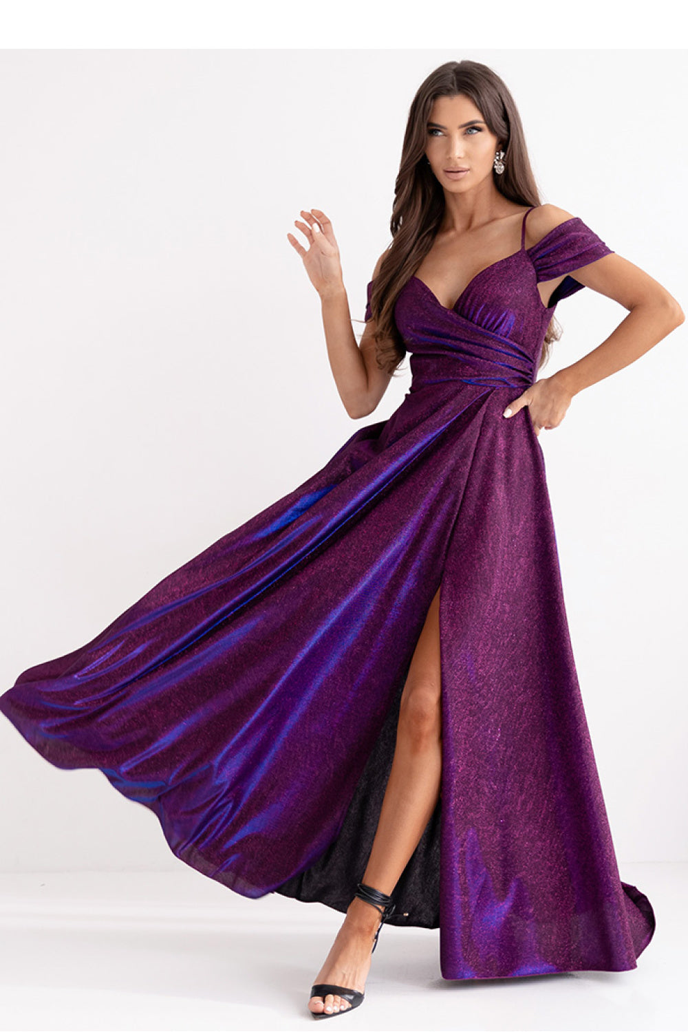 Robe femme With You Longue Longue — violet
