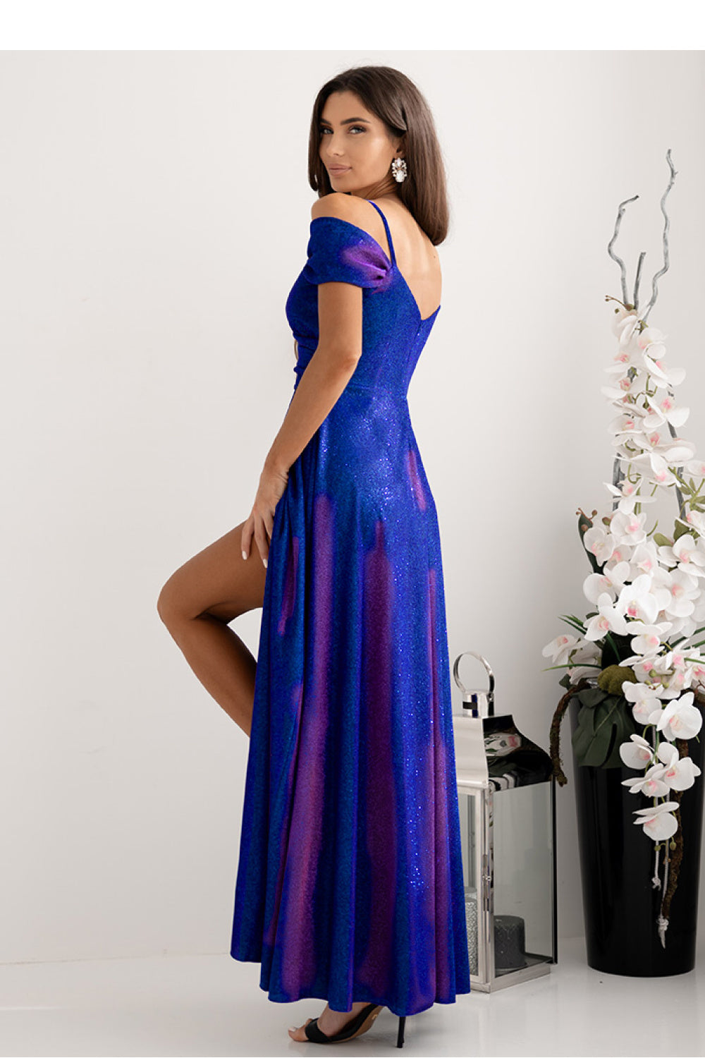 Robe femme With You Longue Longue — bleu