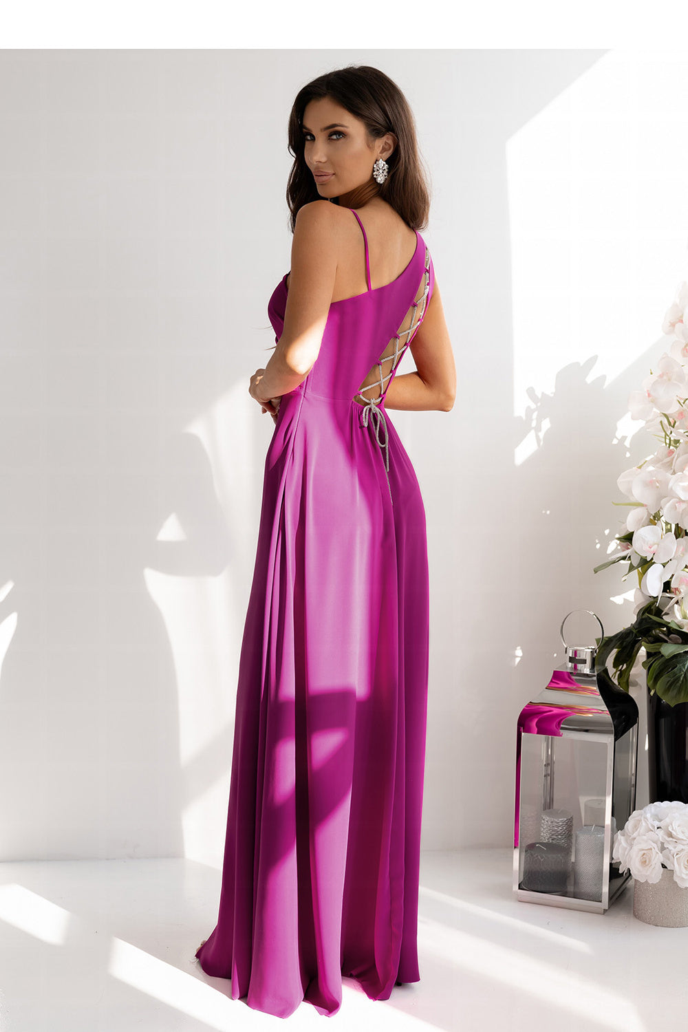 Robe femme With You Longue Longue — violet