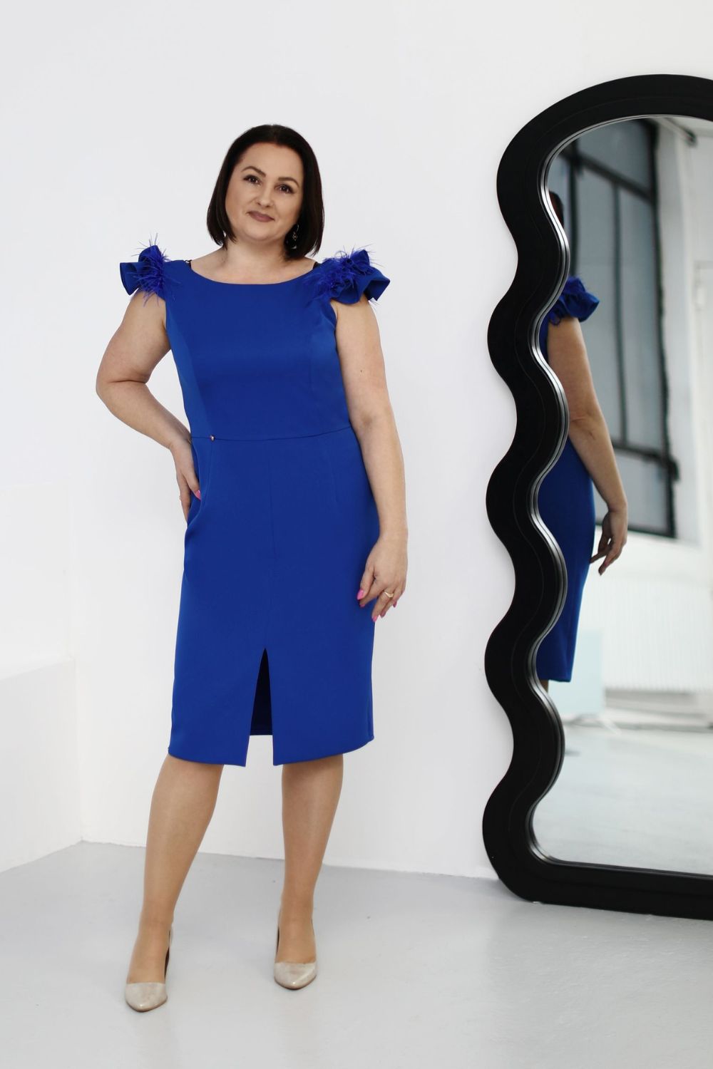 Robe femme Jersa De Cocktail De — bleu