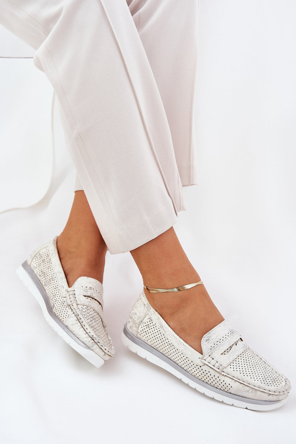Moccasins femme Step in style — jaune