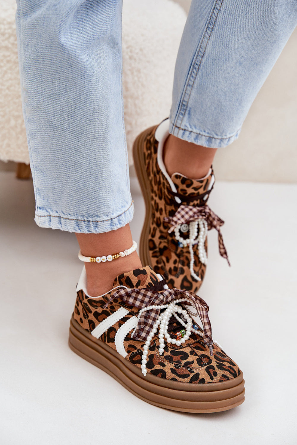 Chaussures de sport femme Step in style — brun