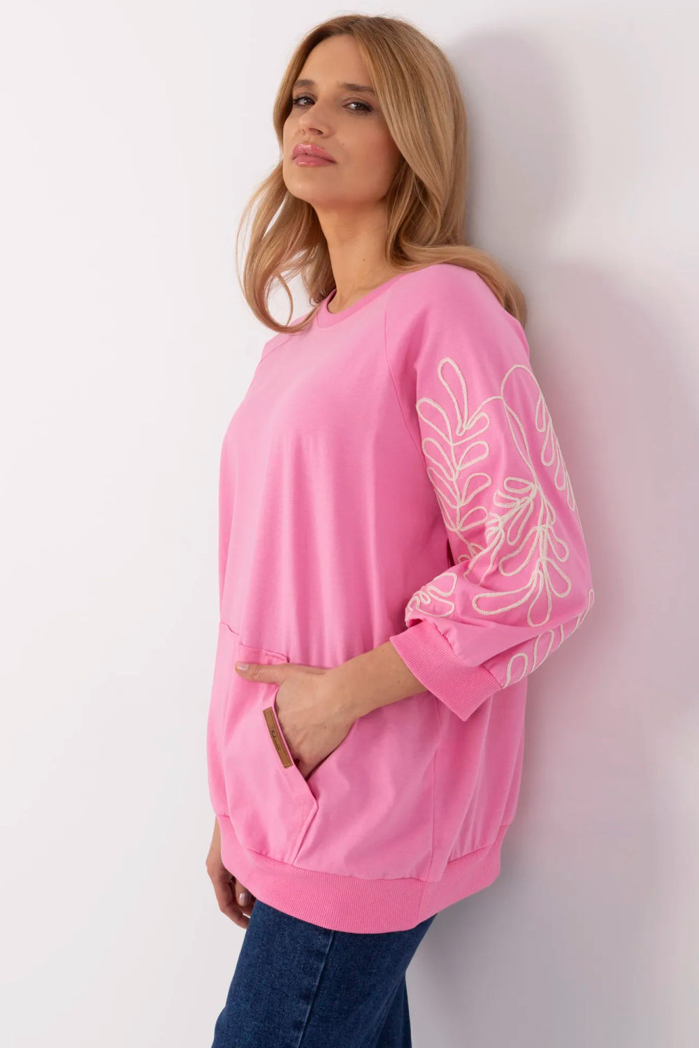 T-shirt femme Relevance Sweatshirt Sweatshirt — rosé