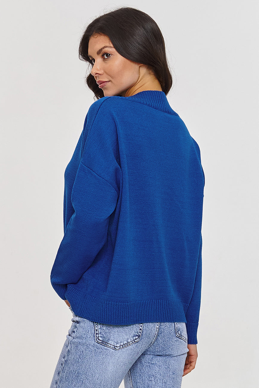 Pull femme Makadamia Chandail Chandail — bleu