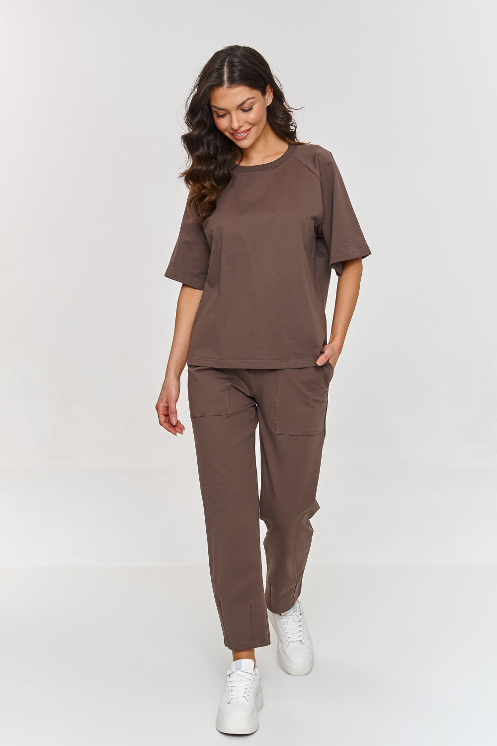Ensemble lingerie femme Makadamia L Ensemble L — brun