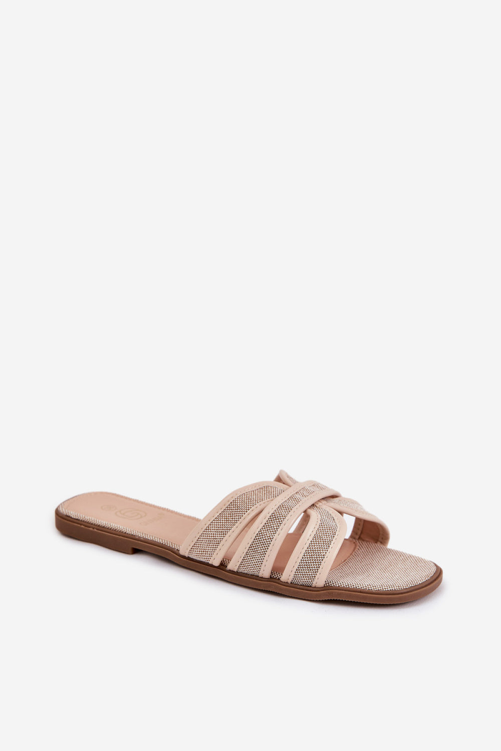 Sandales femme Step in style Clacquettes Clacquettes — beige