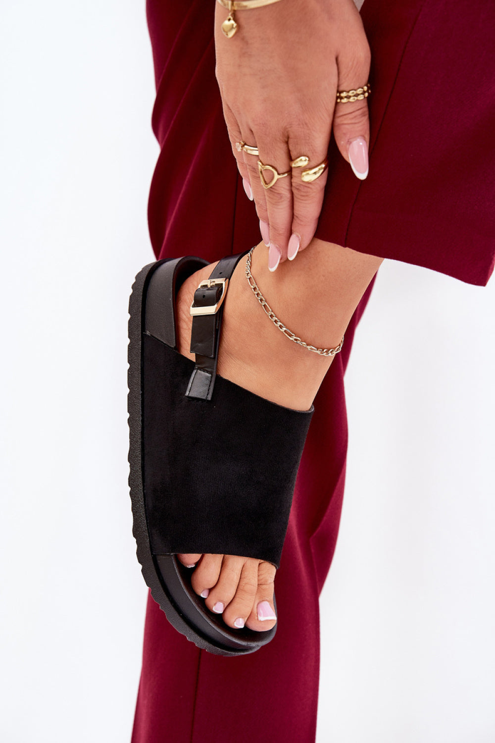 Sandales femme Step in style — noir