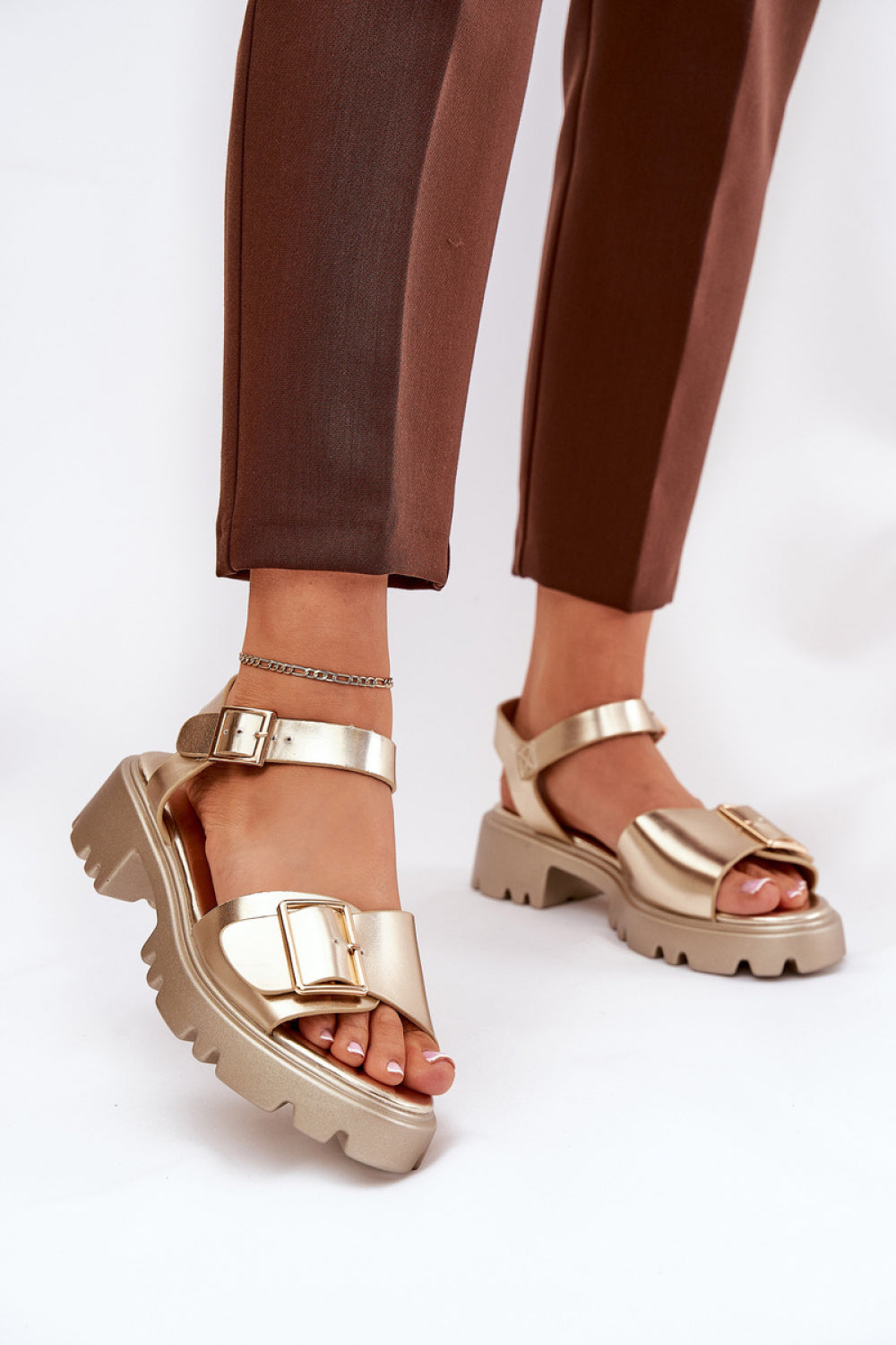 Sandales femme Step in style — jaune