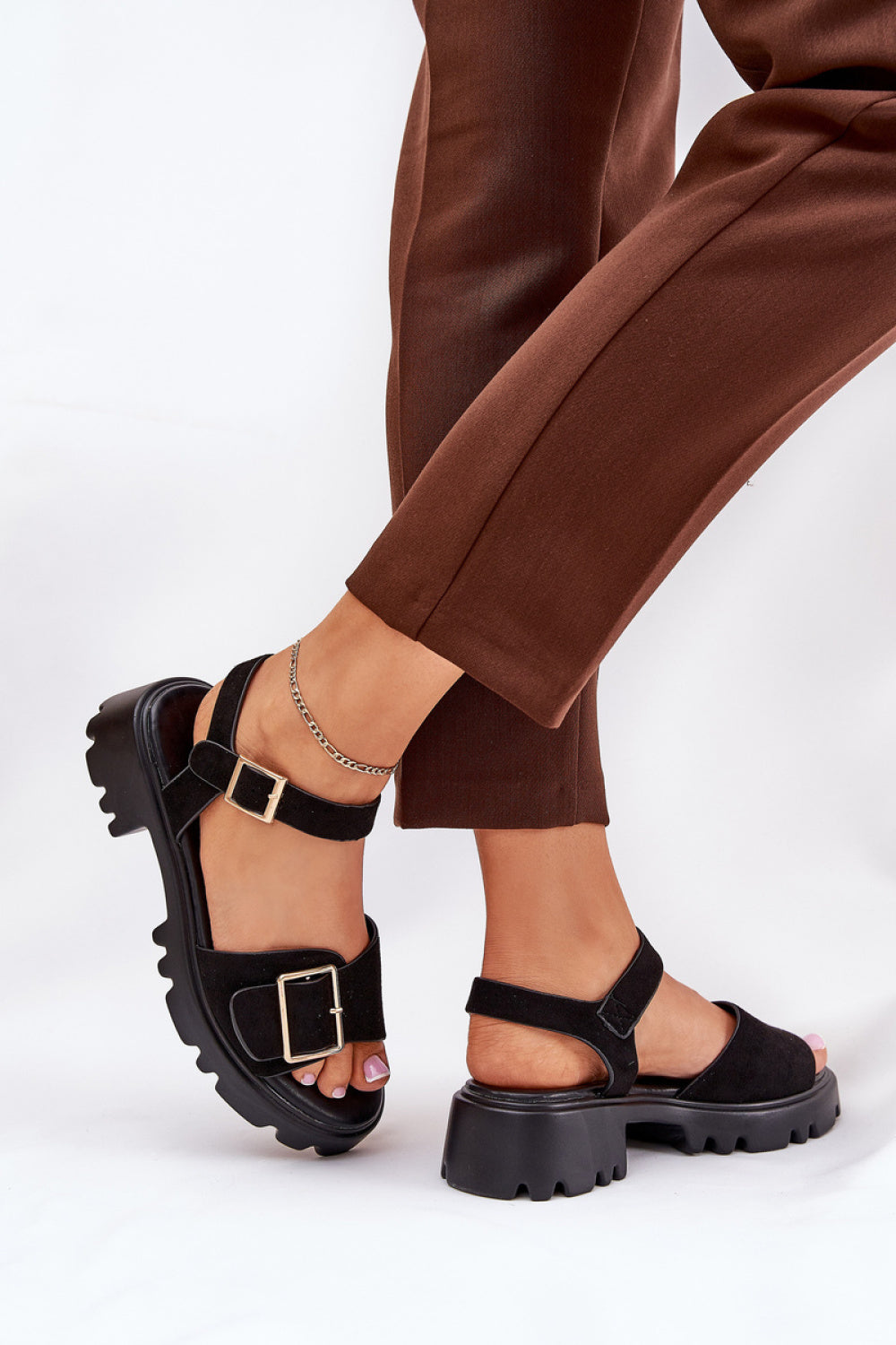 Sandales femme Step in style — noir