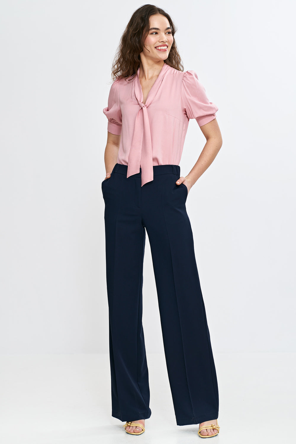 Blouse femme Nife Chemisier Chemisier — rosé