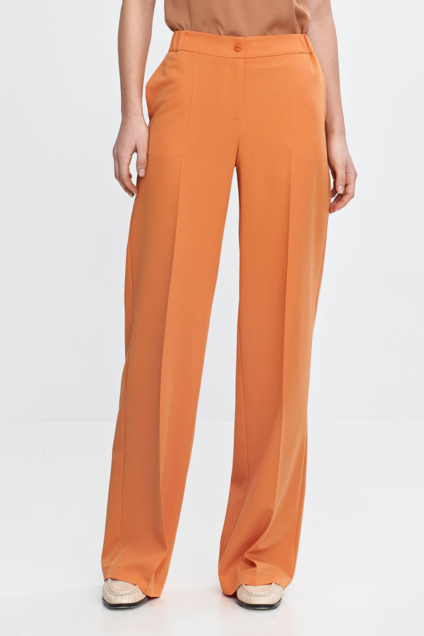 Chaussures à talons femme Nife Pantalon Long Pantalon — orange
