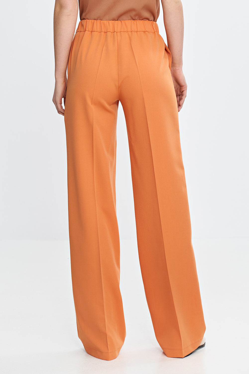 Chaussures à talons femme Nife Pantalon Long Pantalon — orange