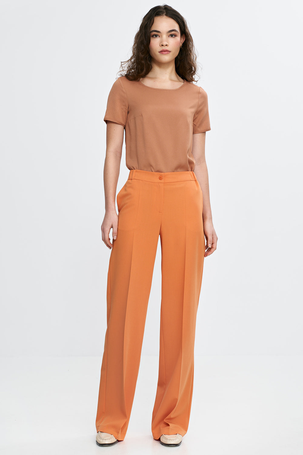 Blouse femme Nife Chemisier Chemisier — brun