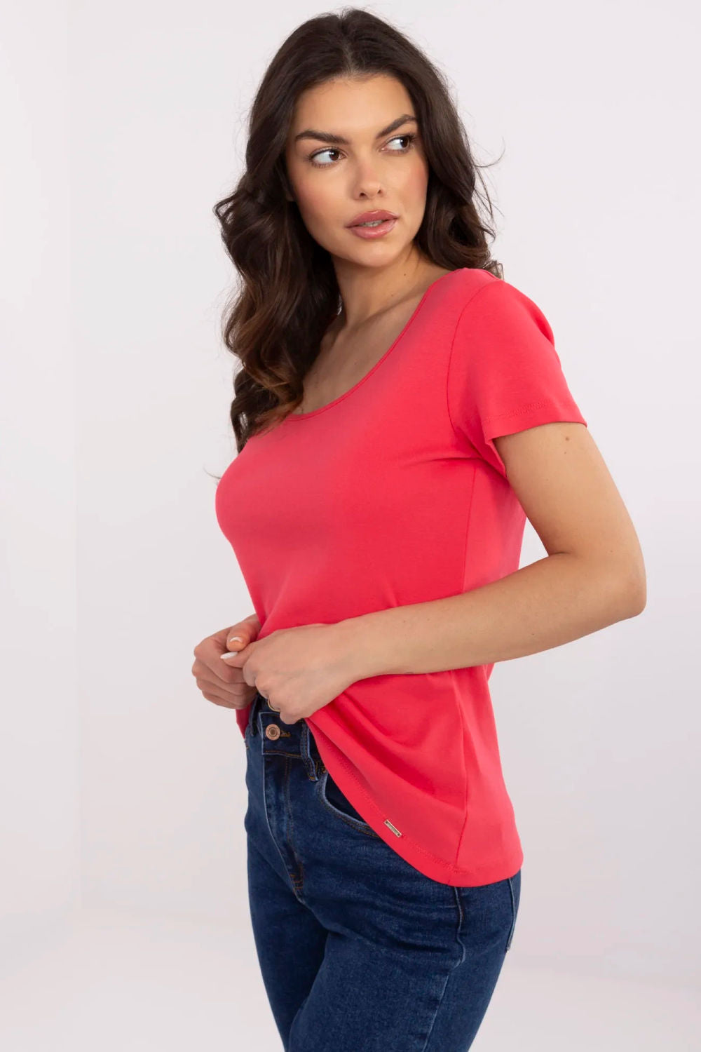 Blouse femme Relevance T Shirt T — rosé