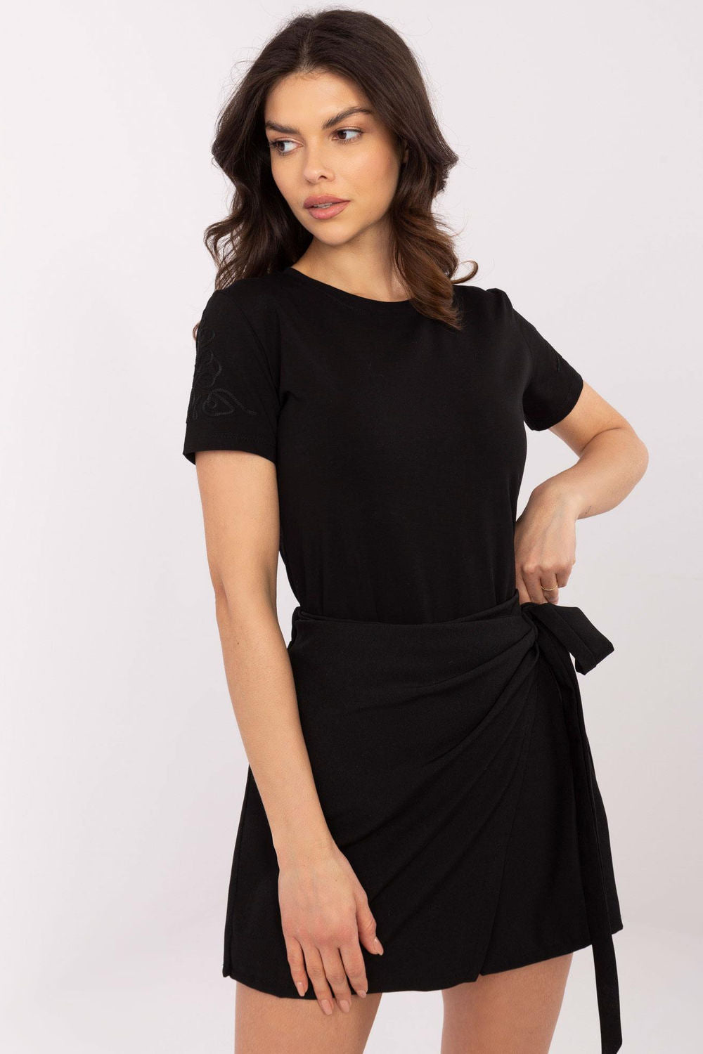 Blouse femme Relevance T Shirt T — noir