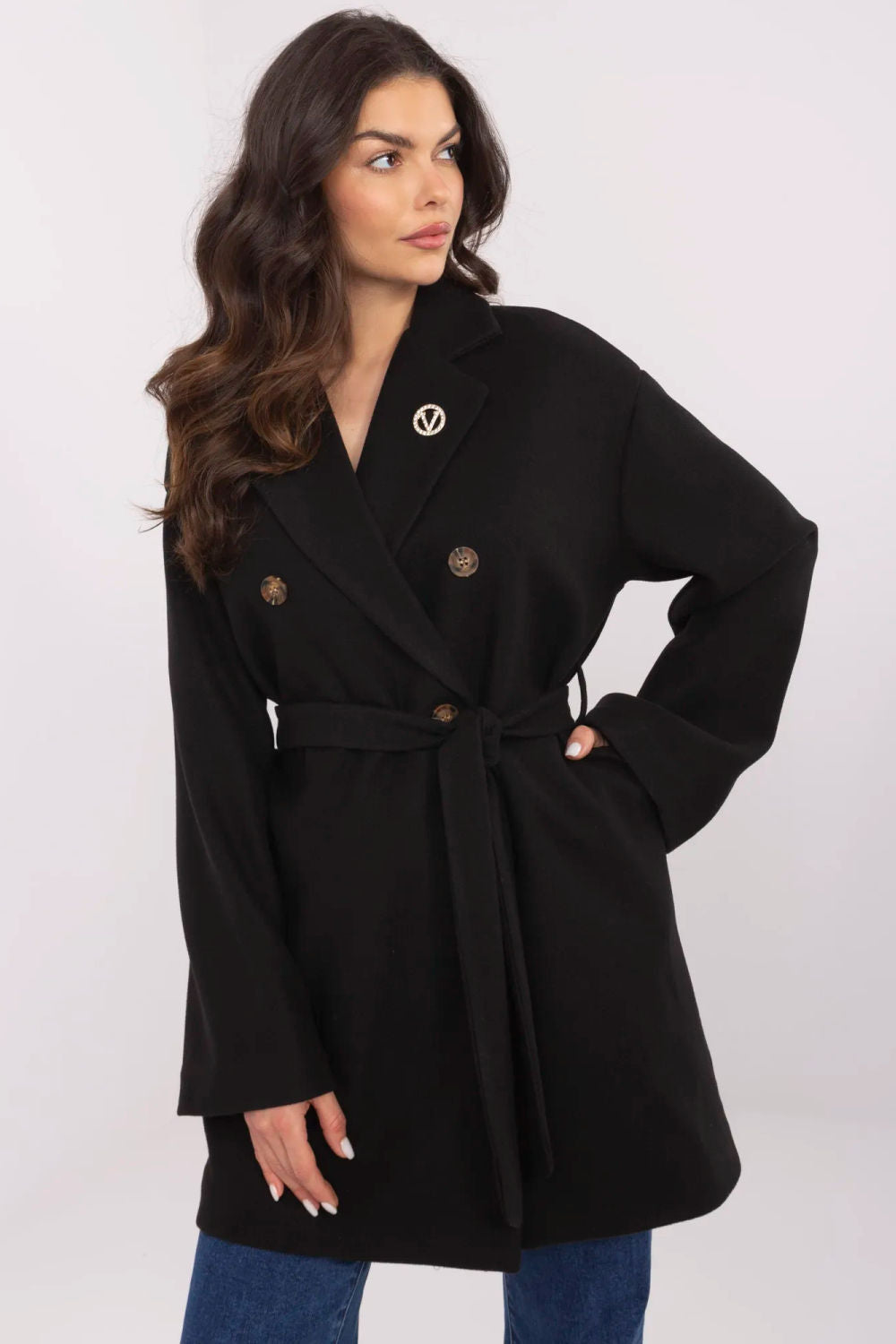 Manteau femme Och Bella — noir