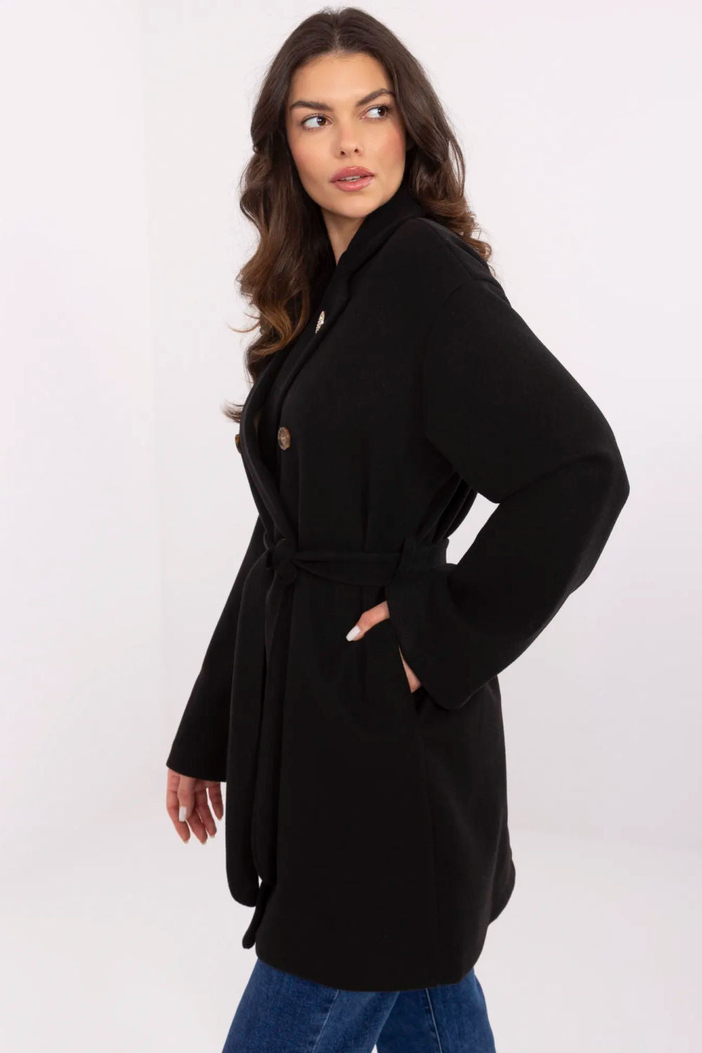 Manteau femme Och Bella — noir