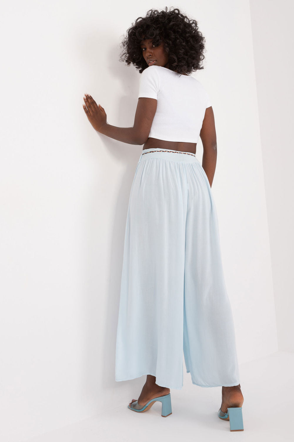Chaussures à talons femme Och Bella Pantalon Pantalon — bleu
