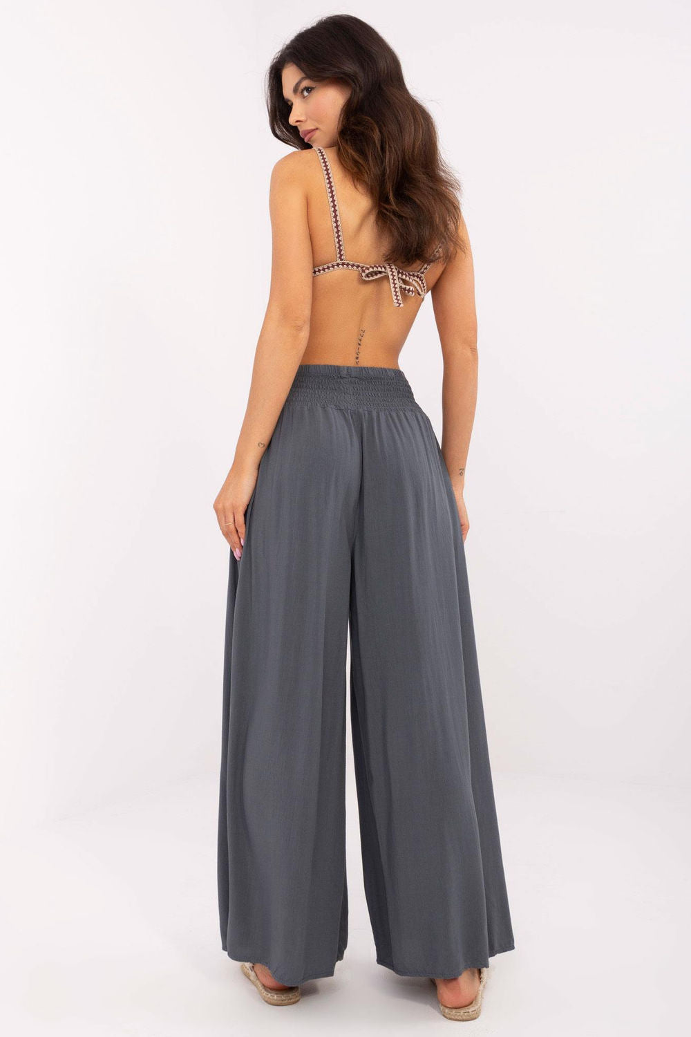 Chaussures à talons femme Och Bella Pantalon Pantalon — gris