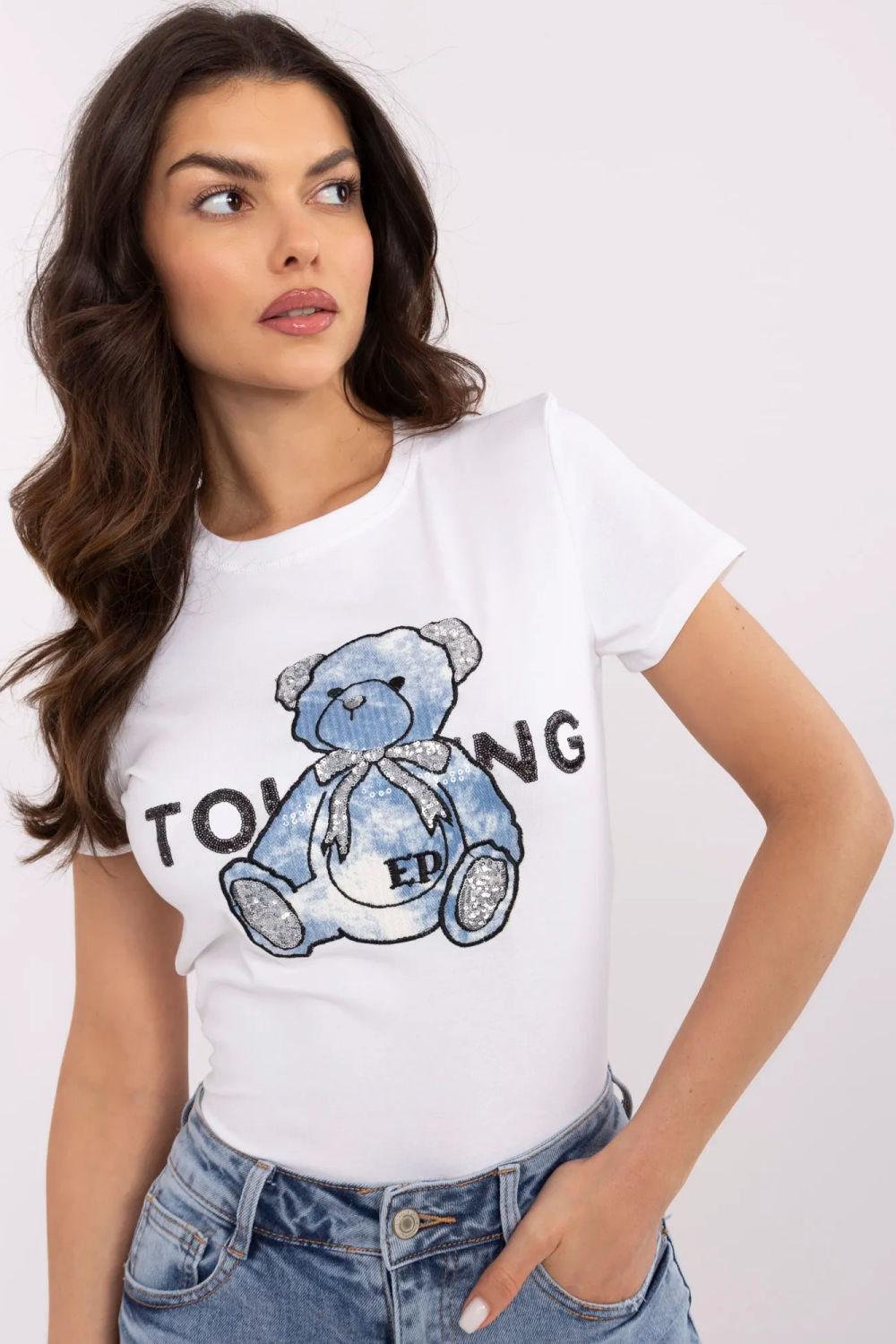 Blouse femme NM T Shirt T — blanc
