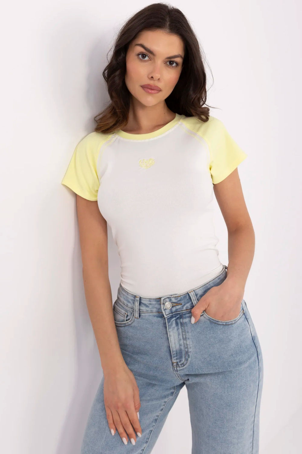Blouse femme NM T Shirt T — jaune
