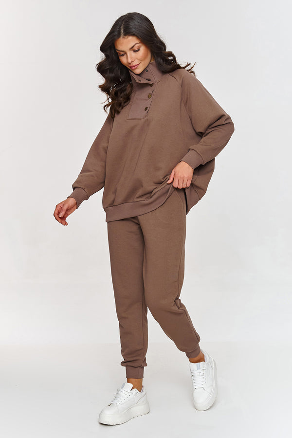 Ensemble lingerie femme Makadamia L Ensemble L — brun