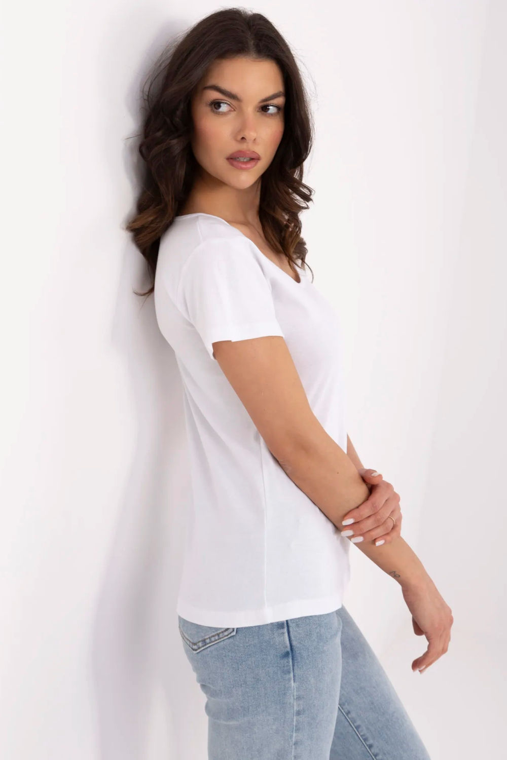 Blouse femme Relevance T Shirt T — blanc