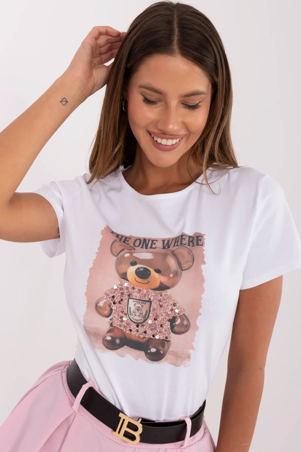 Blouse femme NM T Shirt T — blanc
