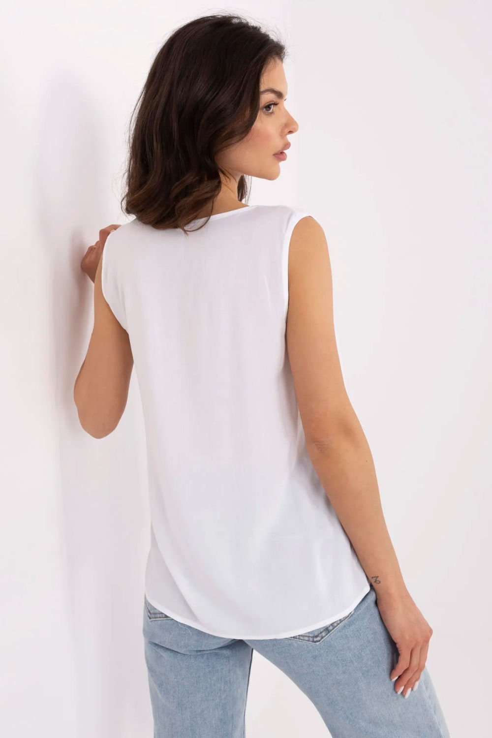 Blouse femme Sublevel Chemisier Chemisier — blanc