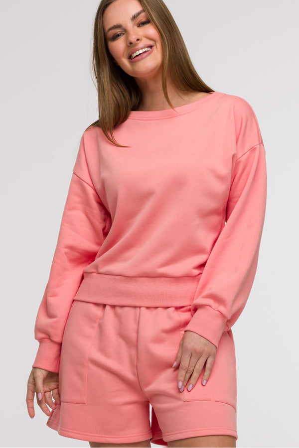 T-shirt femme BeWear Sweatshirt Sweatshirt — rosé