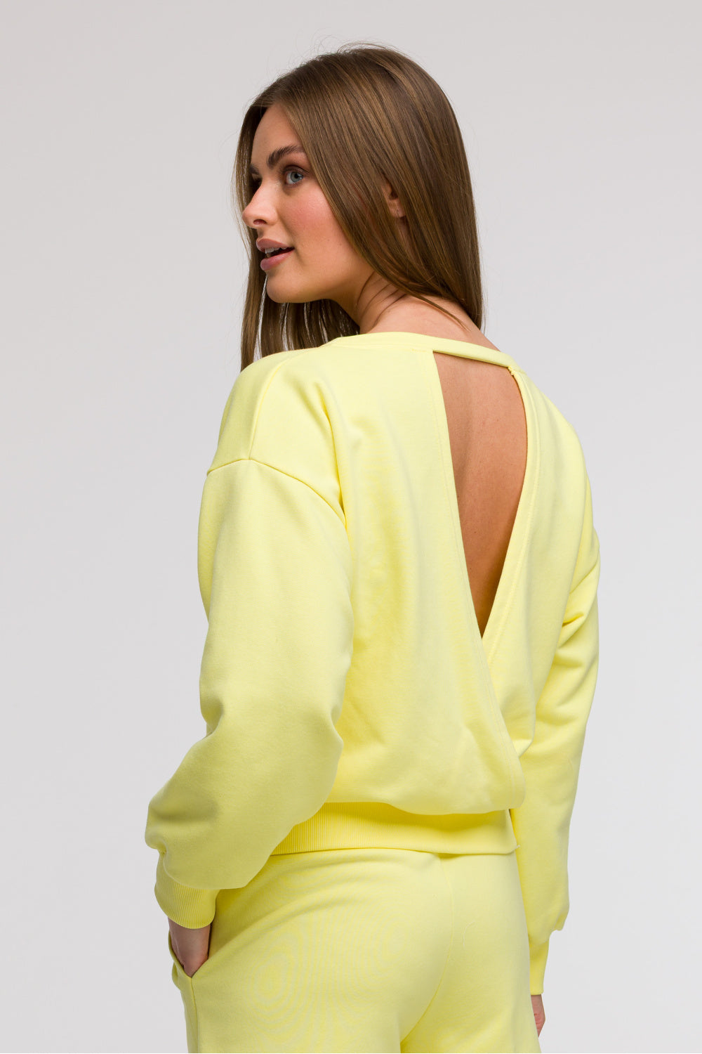 T-shirt femme BeWear Sweatshirt Sweatshirt — jaune